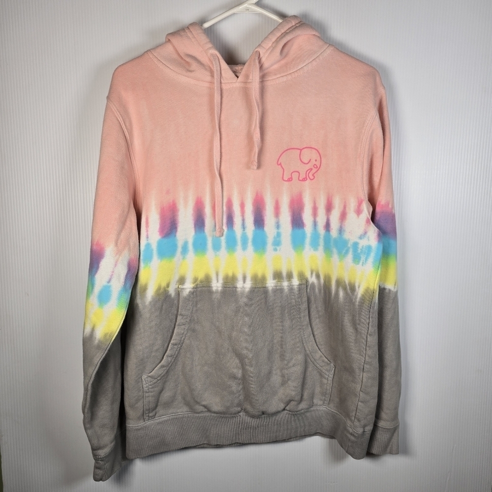 Ivory Ella Women's Heritage Tie-Dye Long Sleeve Oversized Hoodie Size S